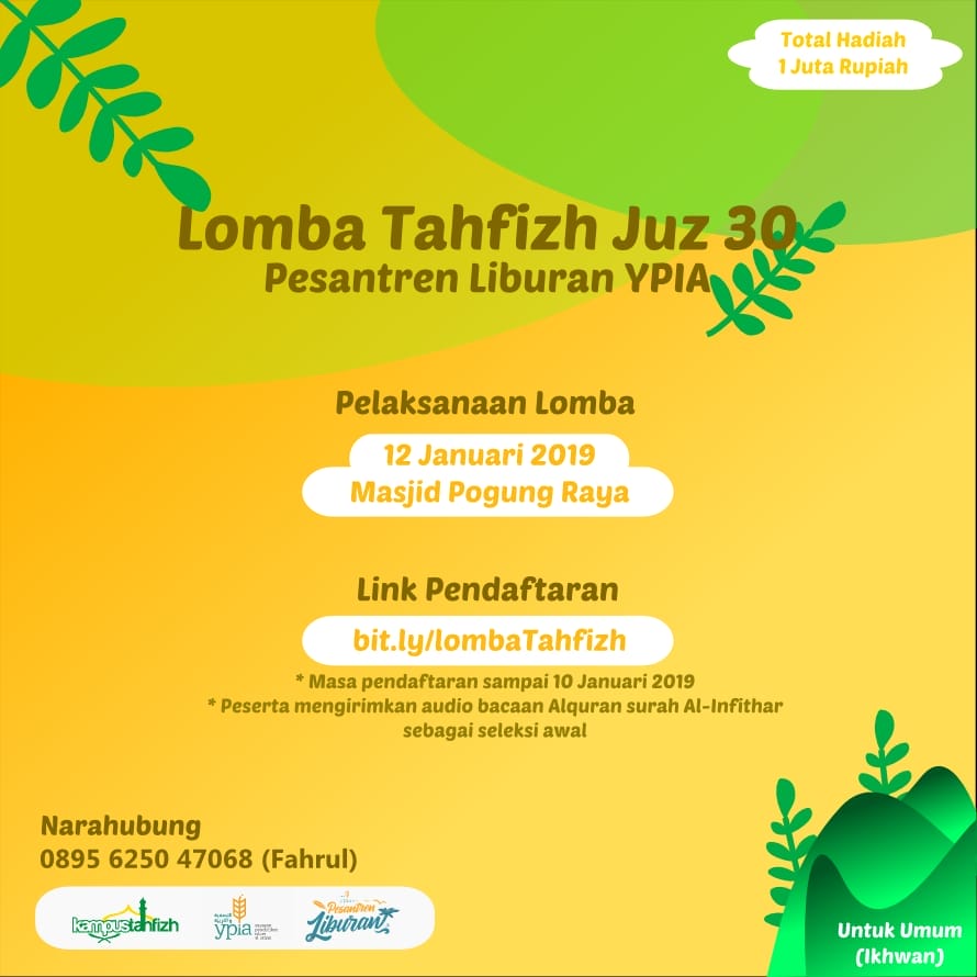 LOMBA TAHFIZH JUZ 30