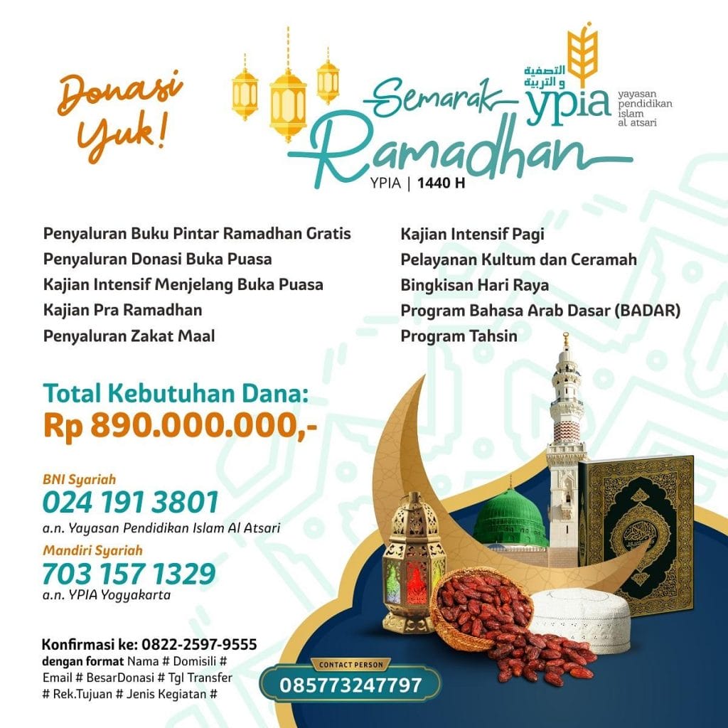 SEMARAK RAMADHAN YPIA 1440 H