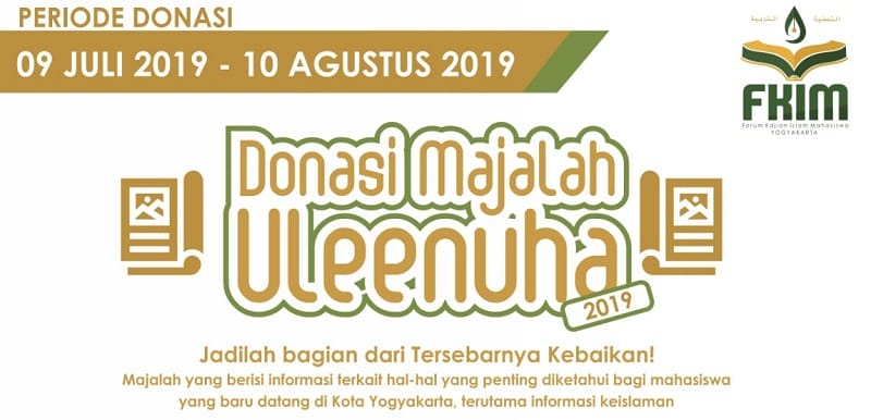 DONASI MAJALAH ULEENUHA (Edisi 2019)