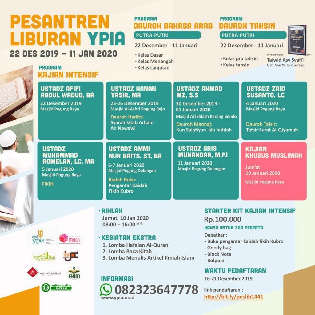 PESANTREN LIBURAN YPIA 2019-2020