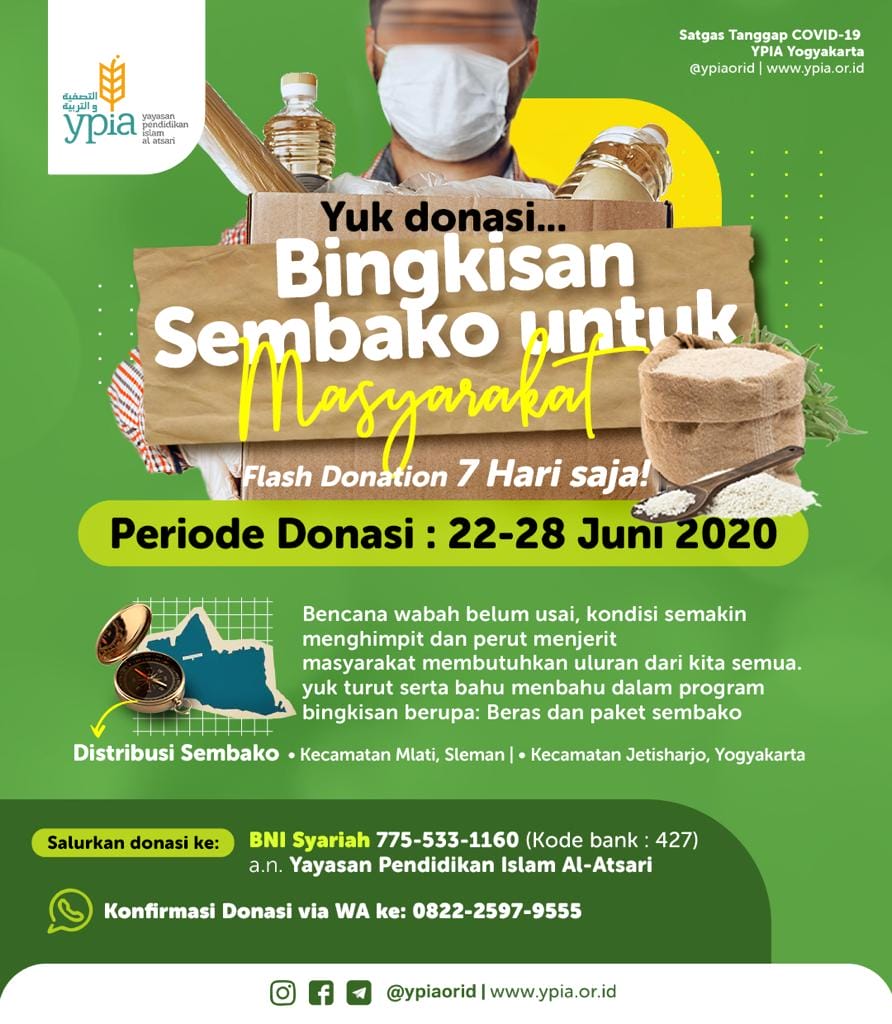 BINGKISAN SEMBAKO UNTUK MASYARAKAT