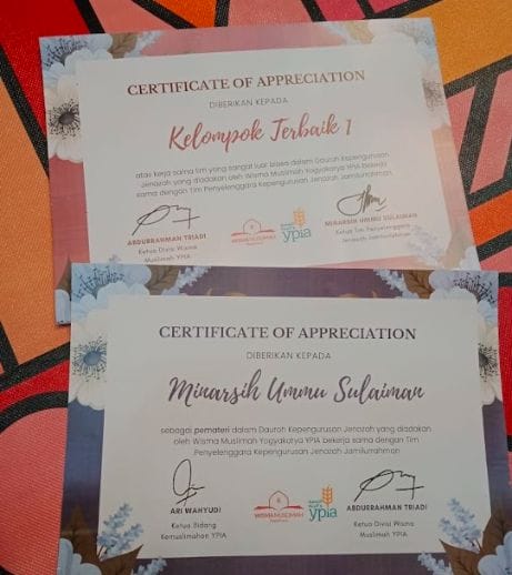 Belajar Kepengurusan Jenazah untuk Santri Wisma Muslimah