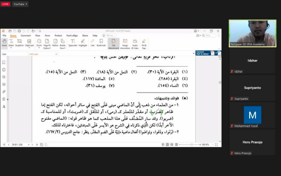 Setoran Santri di Wisma Muslim