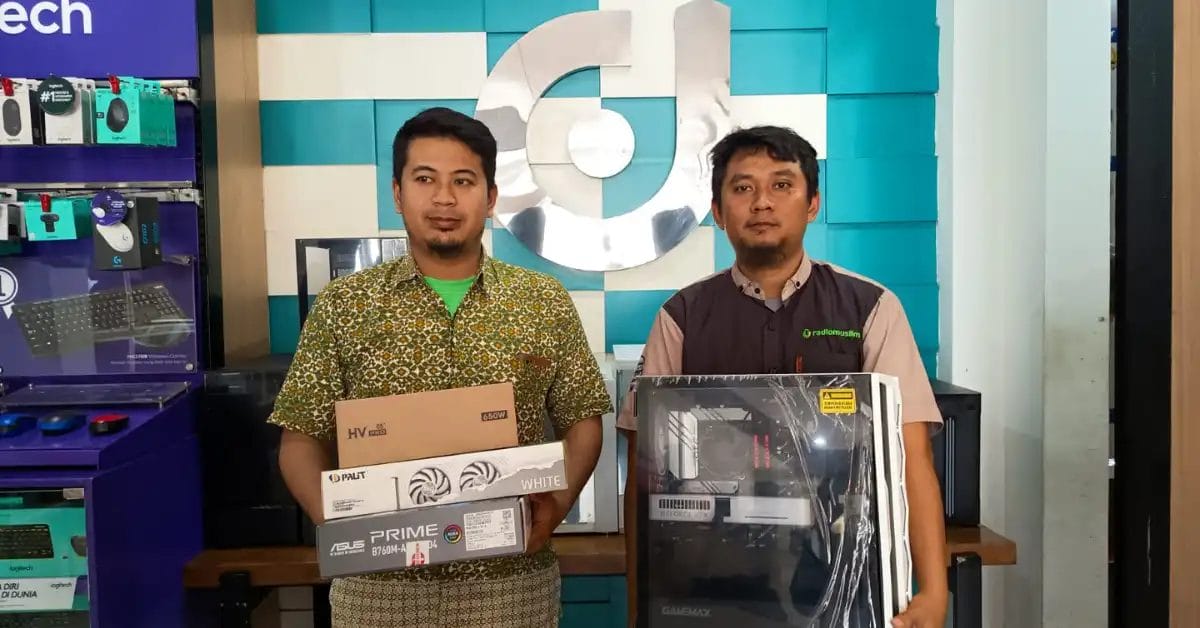 Pengadaan PC Master Control Baru Radio Muslim Jogja